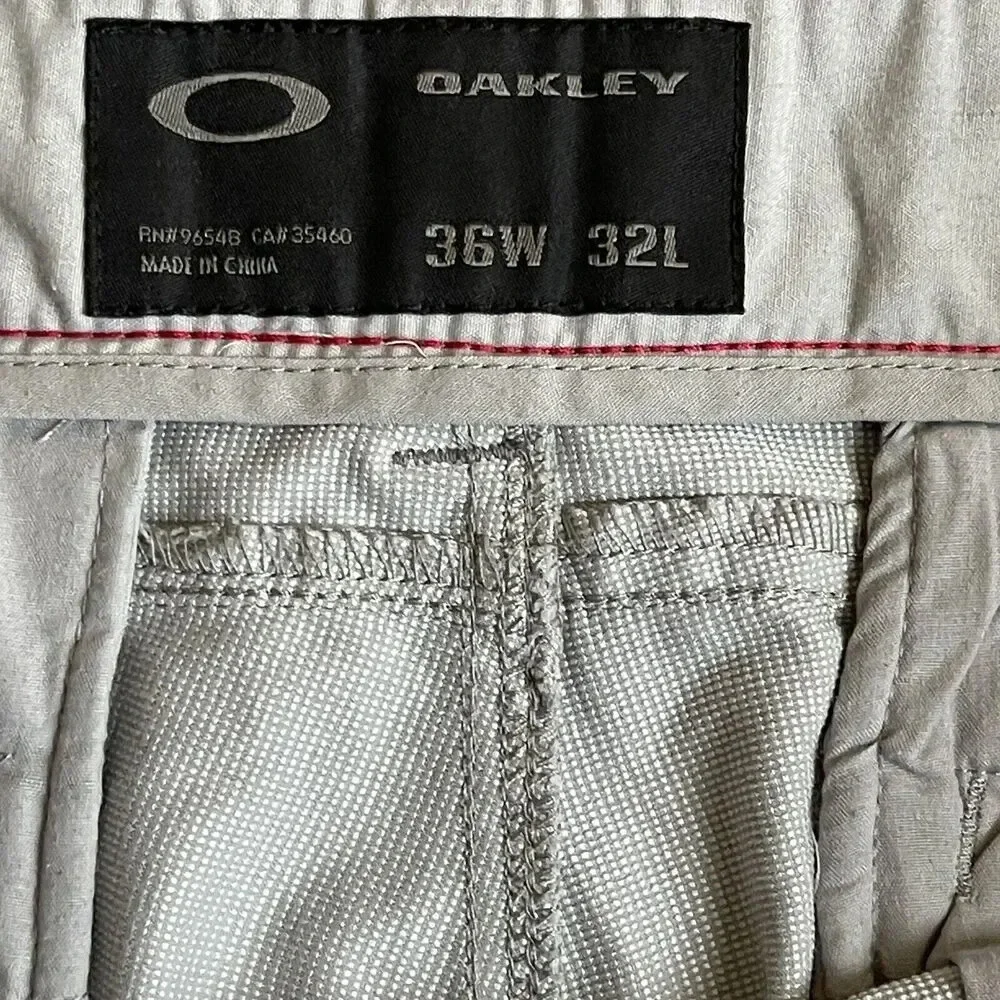Oakley Dri-Fit Flex Wide‎ Leg Golf Pants Size 36x32